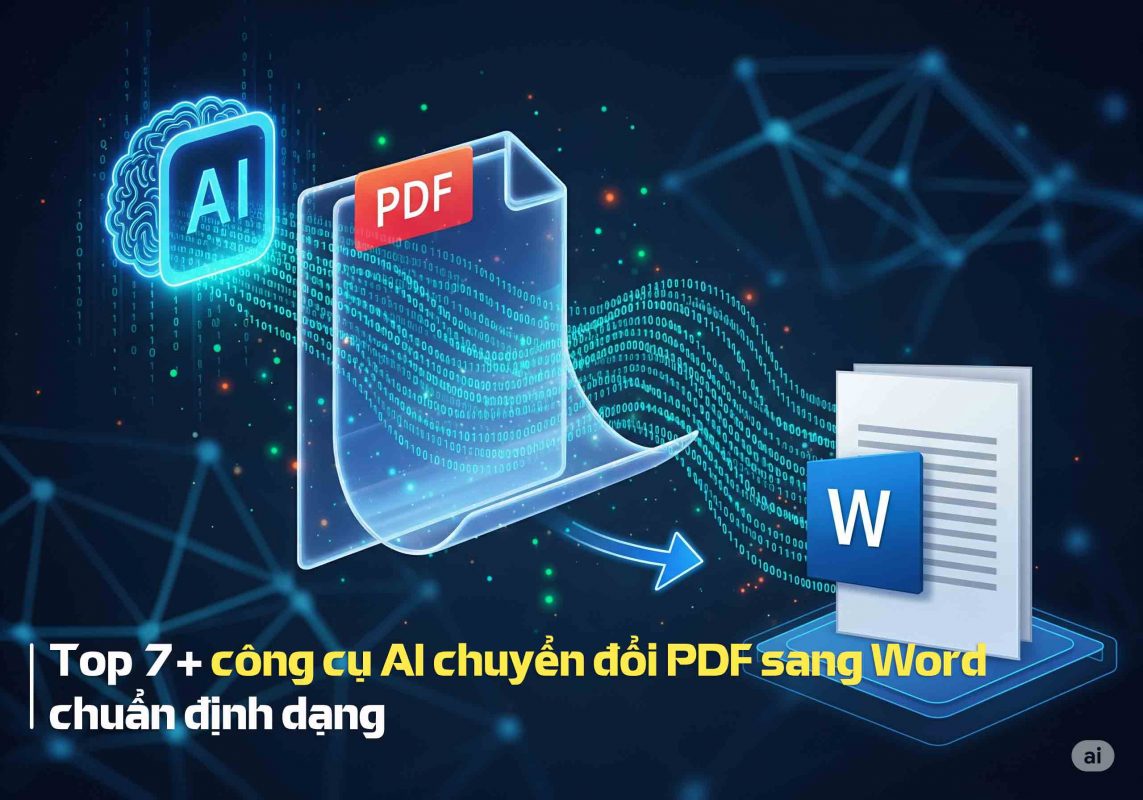 Công cụ AI chuyển đổi PDF sang Word