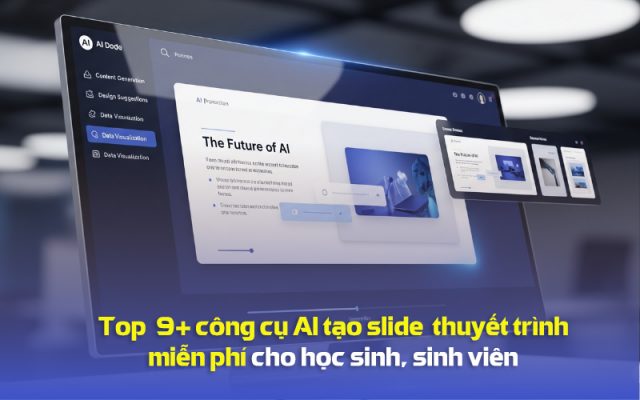Công cụ AI tạo slide thuyết trình miễn phí