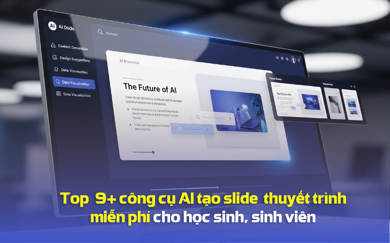 Công cụ AI tạo slide thuyết trình miễn phí
