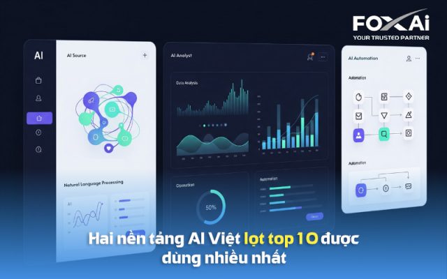 Hai nền tảng AI Việt lọt Top 10 được dùng nhiều nhất
