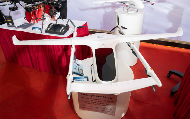 Mô hình CT-2W1 - UAV chở người do CT Group phát triển