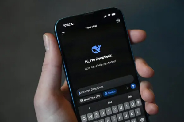 Giao diện truy vấn của DeepSeek