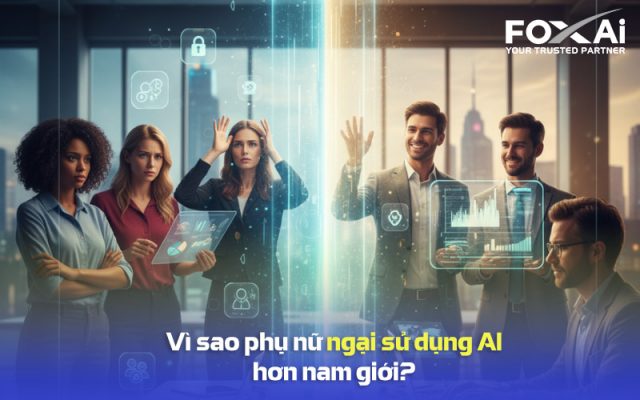 Vì sao phụ nữ ngại sử dụng AI hơn nam giới