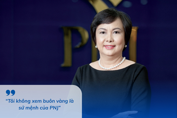 Bà Cao Thị Ngọc Dung - Chủ tịc PNJ