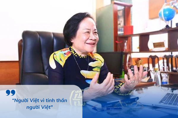 Bà Phạm Thị Việt Giang - Cựu Tổng giám đốc Dược Hậu Giang