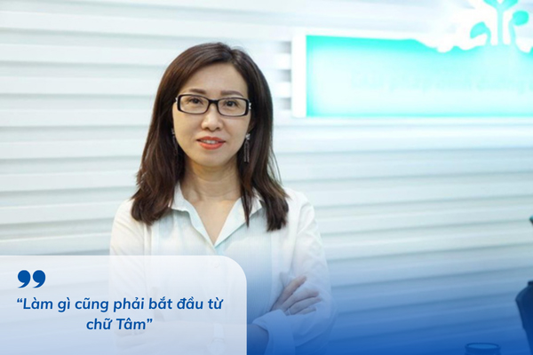 Bà Trần Thị Lệ - Tổng giám đốc Nutifood