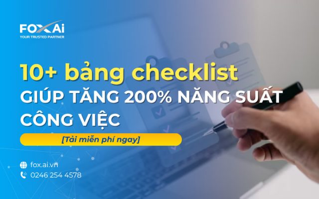 Bảng checklist công việc