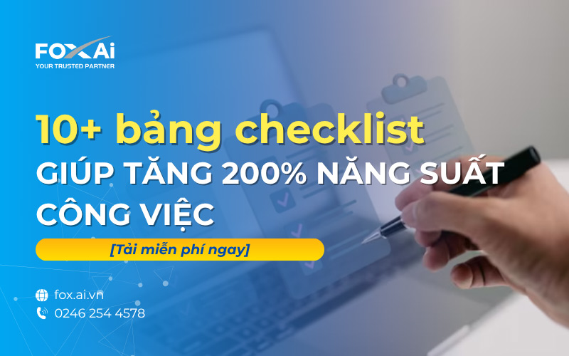 Bảng checklist công việc