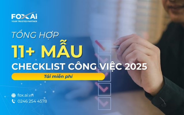 Checklist công việc hàng ngày