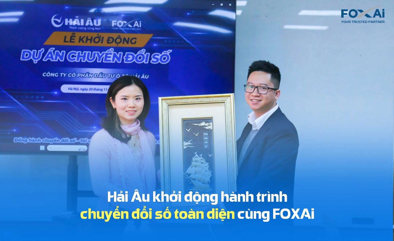 Hải Âu khởi động dự án chuyển đổi số cùng FOXAi