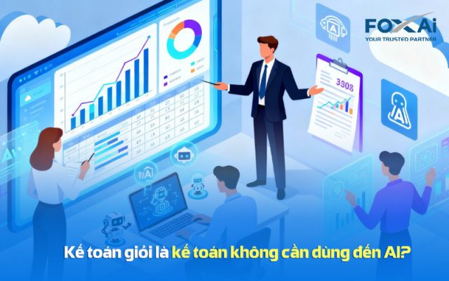Kế toán giỏi là kế toán không cần dùng đến AI